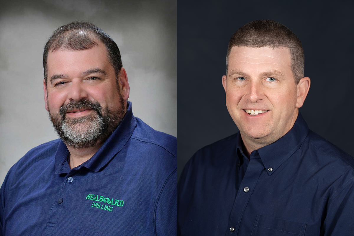 Professional headshot photos of Mike Glynn and Kevin Hanscom